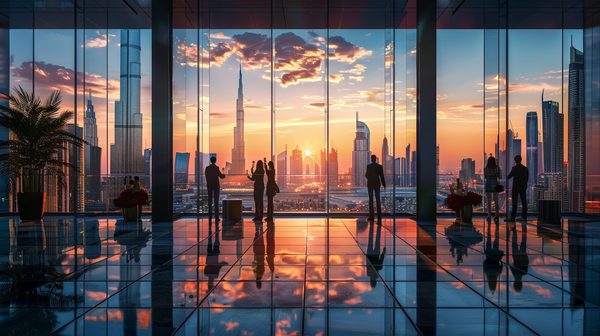 Lancement réussi d'une société à Dubai